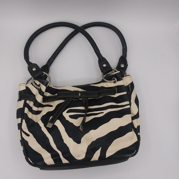 Bueno Handbags - Bueno Small Zebra Print Handbag
